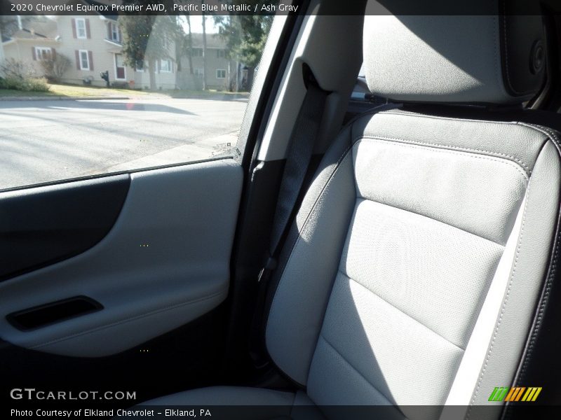 Pacific Blue Metallic / Ash Gray 2020 Chevrolet Equinox Premier AWD