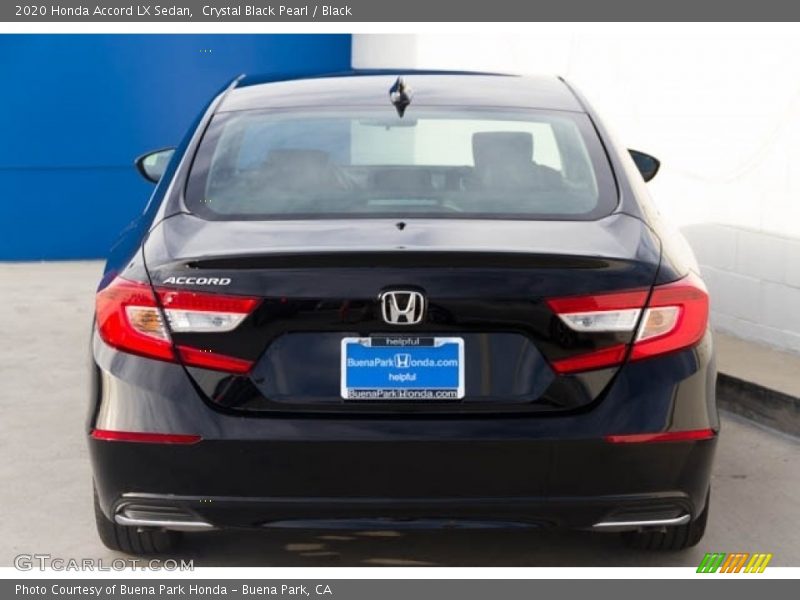 Crystal Black Pearl / Black 2020 Honda Accord LX Sedan