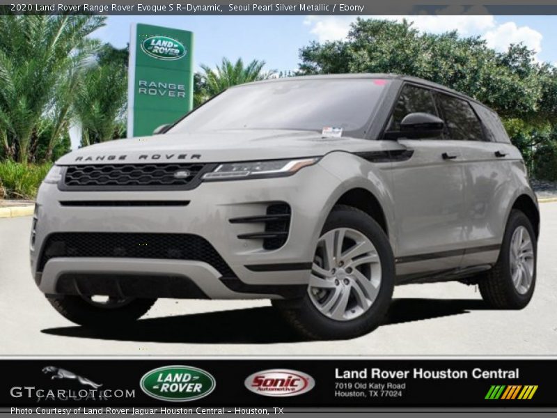 Seoul Pearl Silver Metallic / Ebony 2020 Land Rover Range Rover Evoque S R-Dynamic