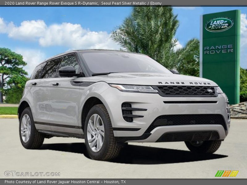 Seoul Pearl Silver Metallic / Ebony 2020 Land Rover Range Rover Evoque S R-Dynamic