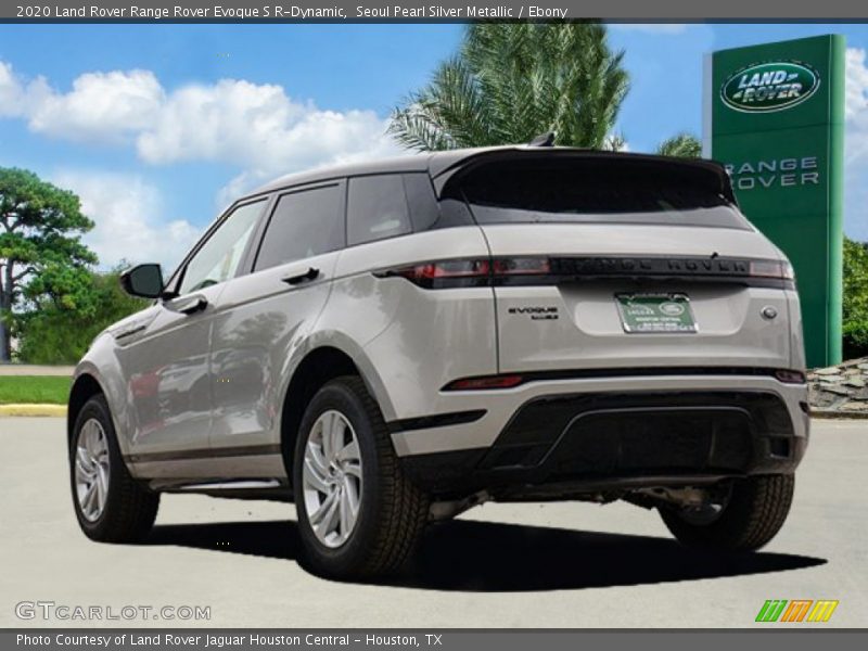Seoul Pearl Silver Metallic / Ebony 2020 Land Rover Range Rover Evoque S R-Dynamic