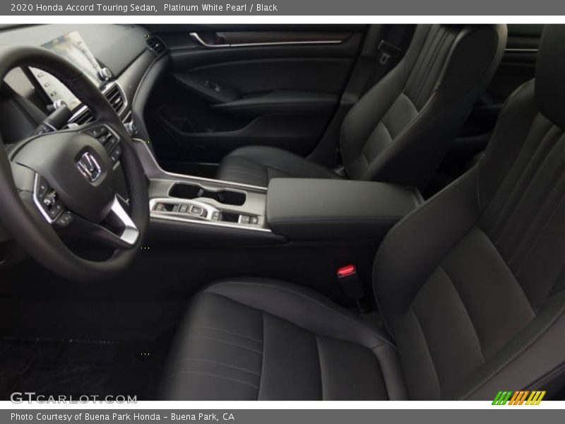 Front Seat of 2020 Accord Touring Sedan