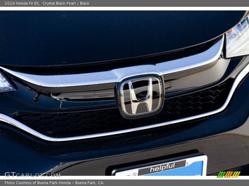 Crystal Black Pearl / Black 2019 Honda Fit EX