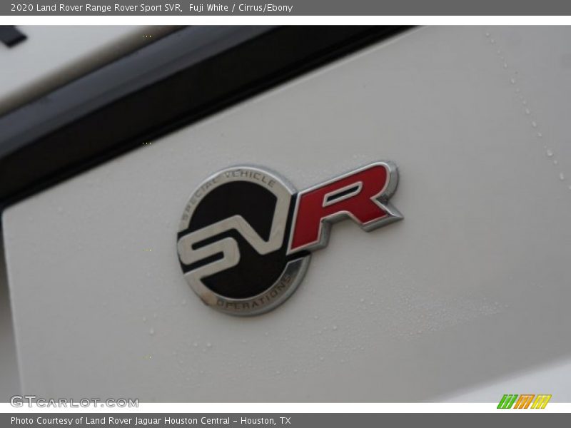  2020 Range Rover Sport SVR Logo