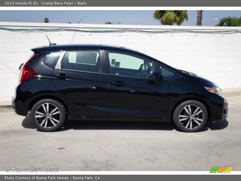 Crystal Black Pearl / Black 2019 Honda Fit EX