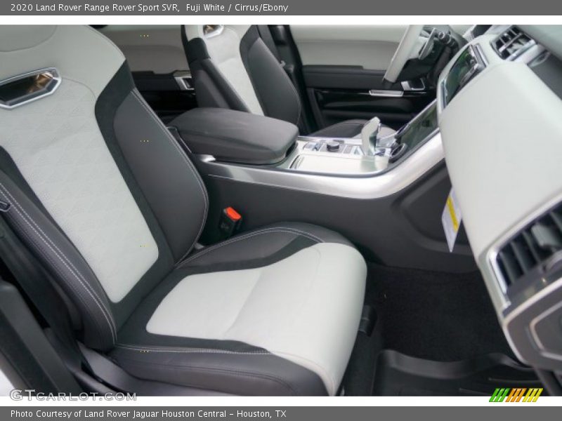 Front Seat of 2020 Range Rover Sport SVR