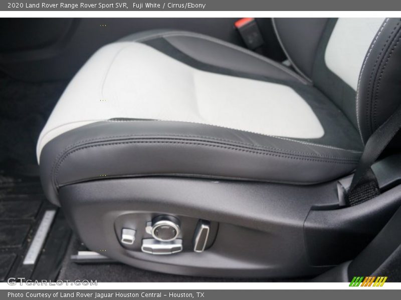 Front Seat of 2020 Range Rover Sport SVR