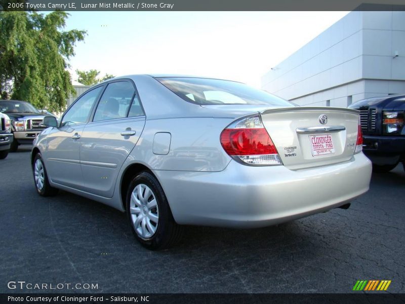 Lunar Mist Metallic / Stone Gray 2006 Toyota Camry LE