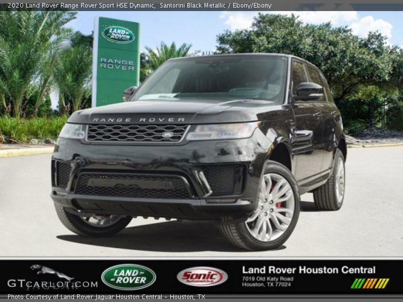 Santorini Black Metallic / Ebony/Ebony 2020 Land Rover Range Rover Sport HSE Dynamic