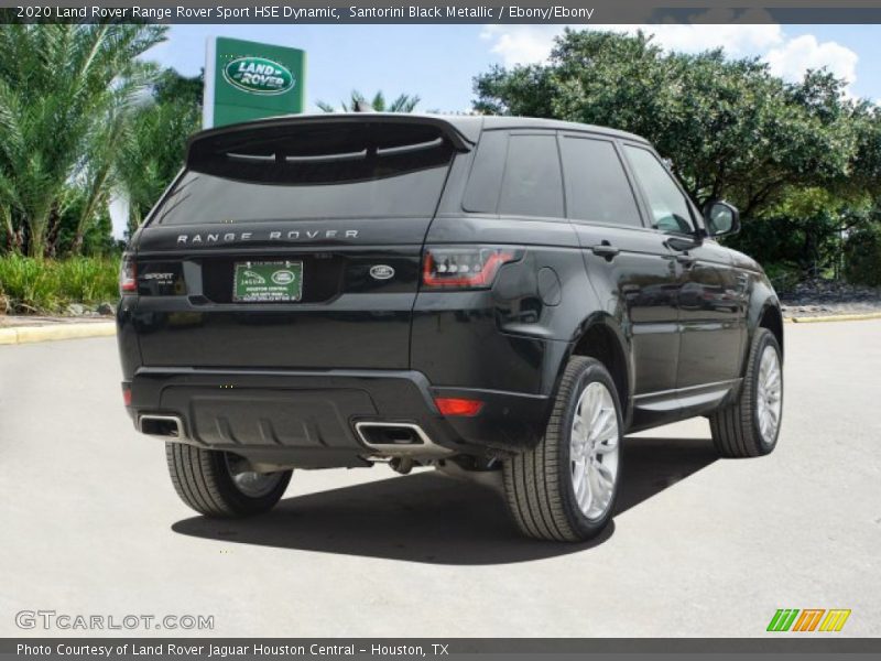 Santorini Black Metallic / Ebony/Ebony 2020 Land Rover Range Rover Sport HSE Dynamic