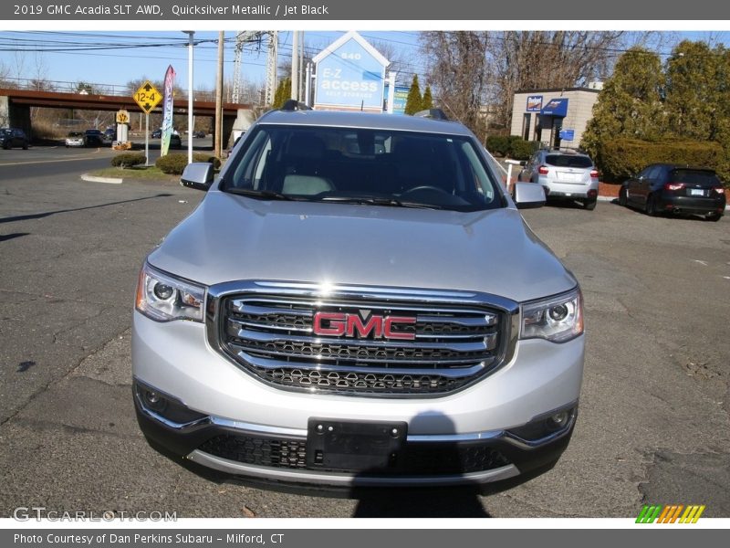 Quicksilver Metallic / Jet Black 2019 GMC Acadia SLT AWD