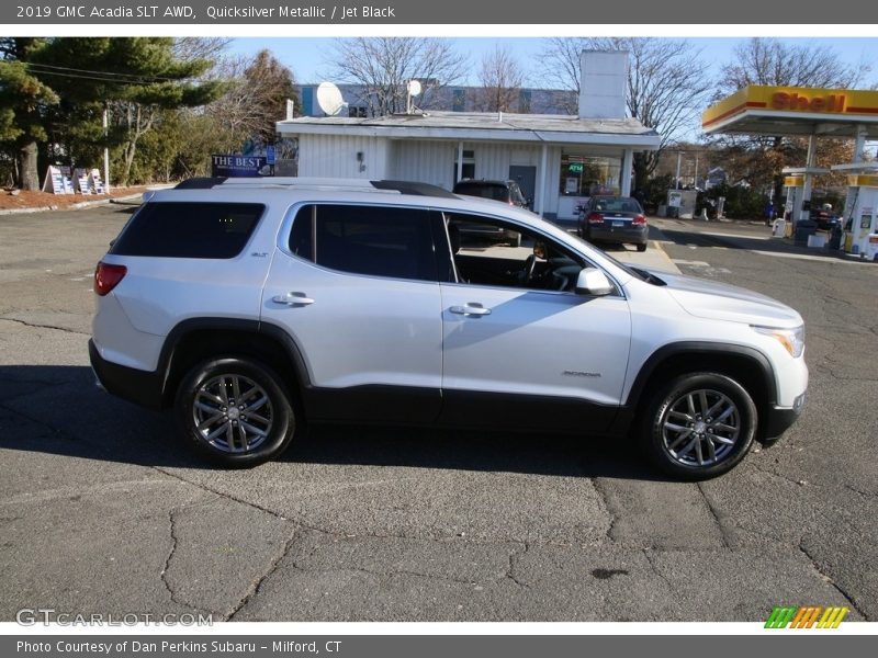 Quicksilver Metallic / Jet Black 2019 GMC Acadia SLT AWD