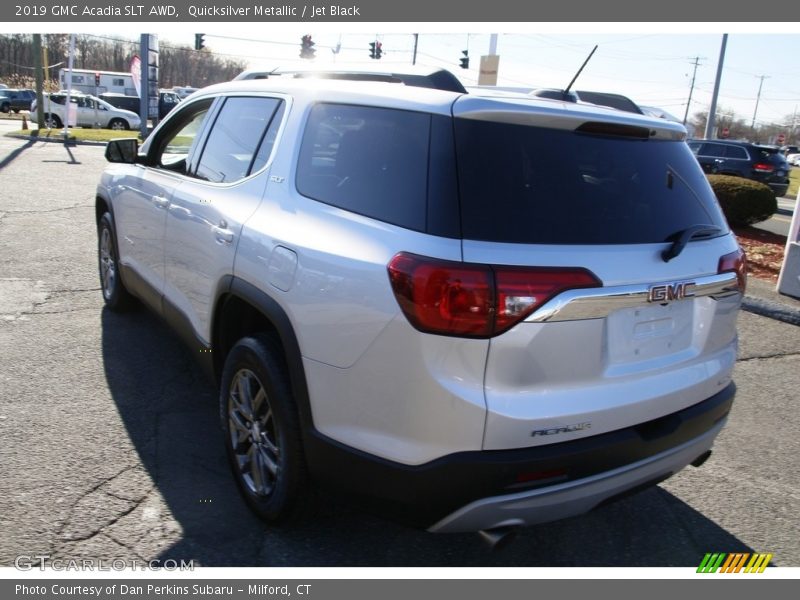 Quicksilver Metallic / Jet Black 2019 GMC Acadia SLT AWD