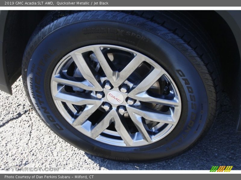 Quicksilver Metallic / Jet Black 2019 GMC Acadia SLT AWD