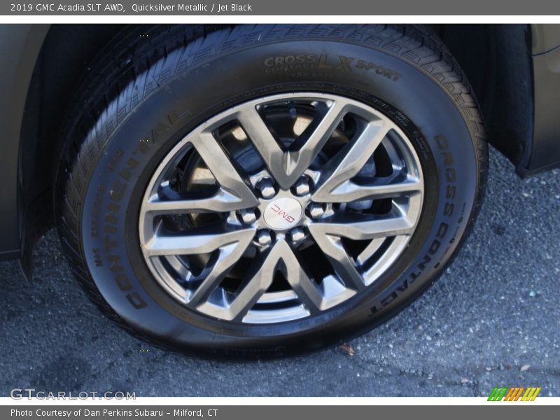 Quicksilver Metallic / Jet Black 2019 GMC Acadia SLT AWD