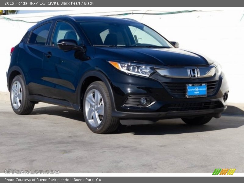 Crystal Black Pearl / Black 2019 Honda HR-V EX