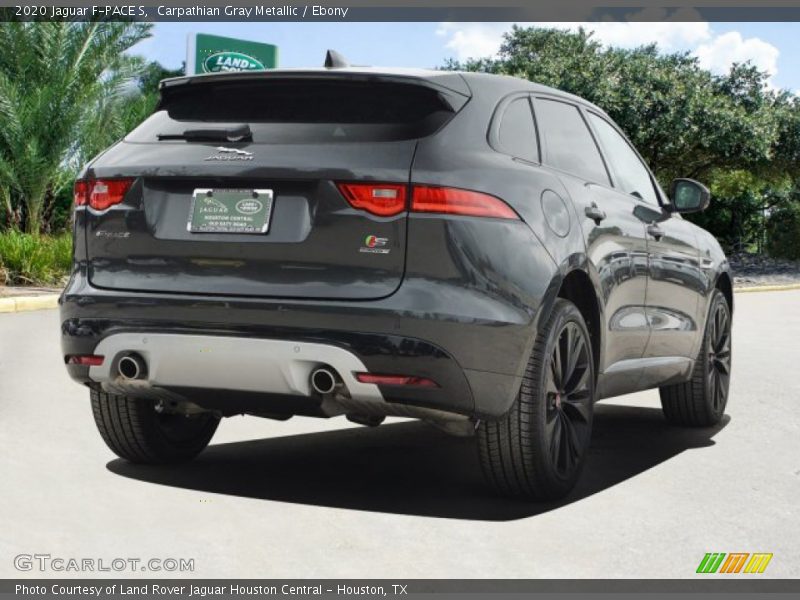 Carpathian Gray Metallic / Ebony 2020 Jaguar F-PACE S