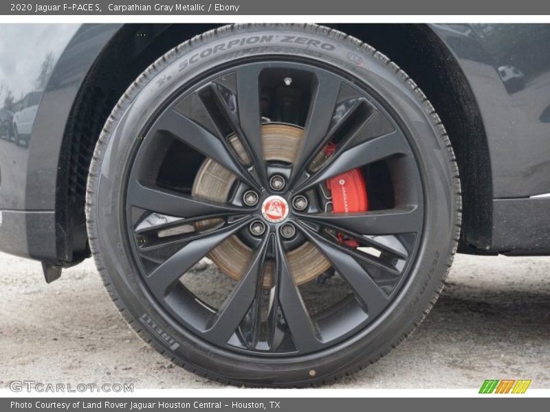 Carpathian Gray Metallic / Ebony 2020 Jaguar F-PACE S