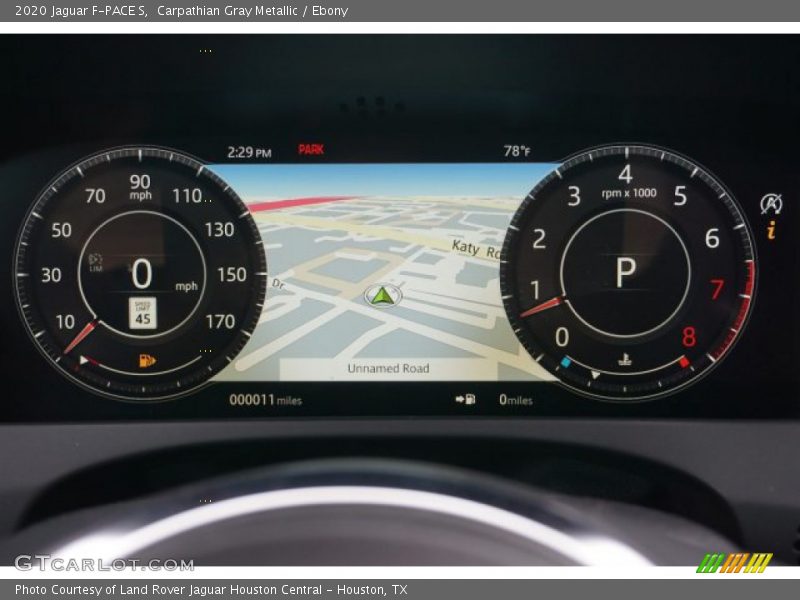 Carpathian Gray Metallic / Ebony 2020 Jaguar F-PACE S