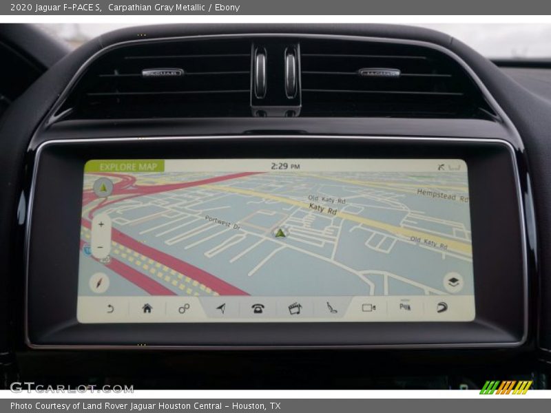 Carpathian Gray Metallic / Ebony 2020 Jaguar F-PACE S
