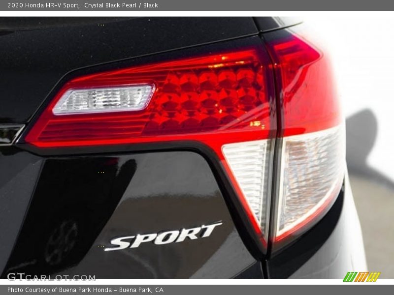Crystal Black Pearl / Black 2020 Honda HR-V Sport