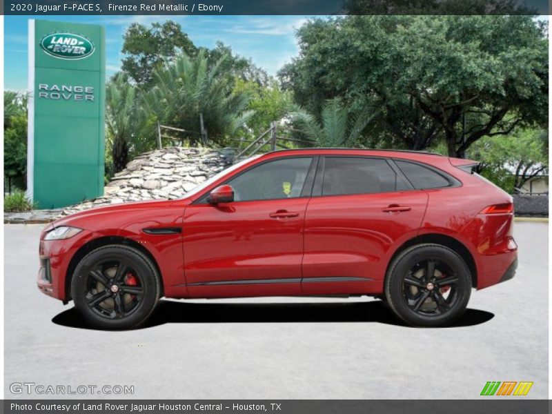 Firenze Red Metallic / Ebony 2020 Jaguar F-PACE S