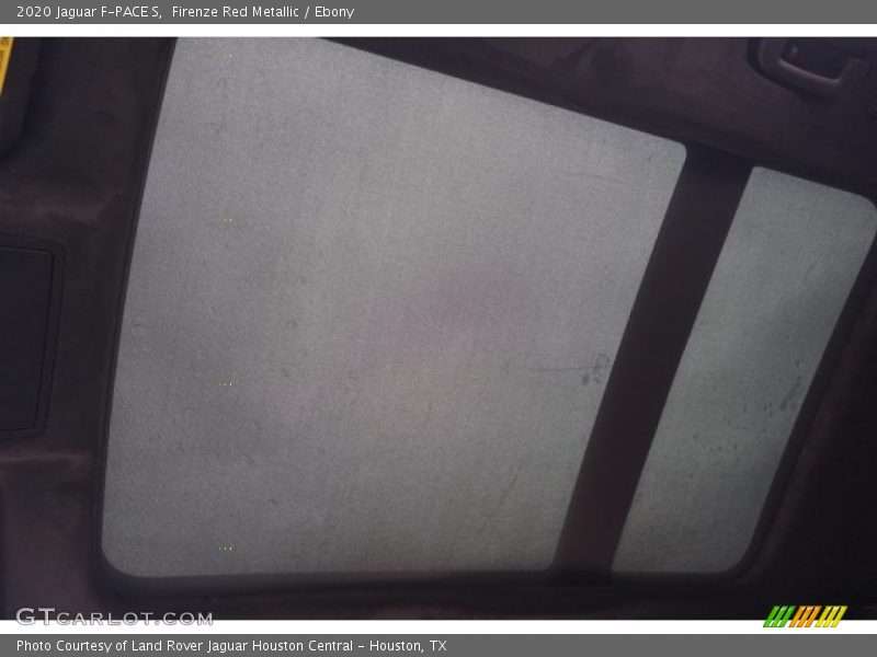 Firenze Red Metallic / Ebony 2020 Jaguar F-PACE S
