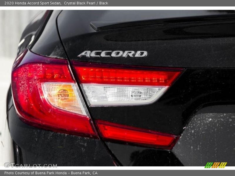 Crystal Black Pearl / Black 2020 Honda Accord Sport Sedan