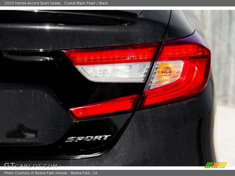 Crystal Black Pearl / Black 2020 Honda Accord Sport Sedan