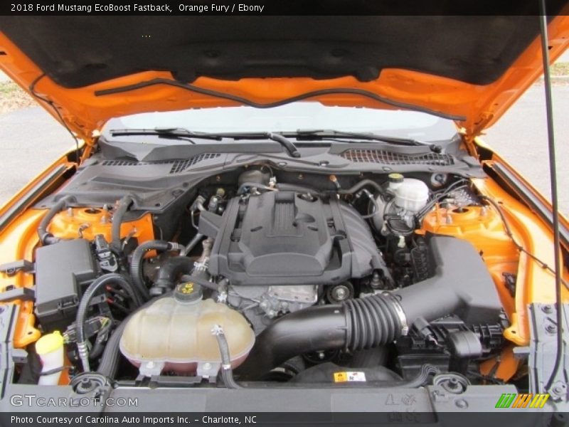  2018 Mustang EcoBoost Fastback Engine - 2.3 Liter Turbocharged DOHC 16-Valve EcoBoost 4 Cylinder