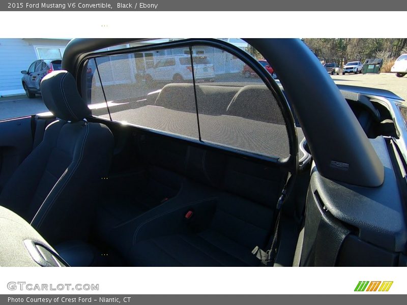 Black / Ebony 2015 Ford Mustang V6 Convertible