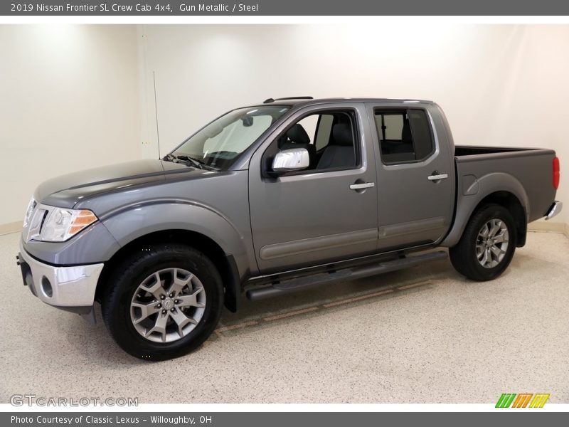 Front 3/4 View of 2019 Frontier SL Crew Cab 4x4