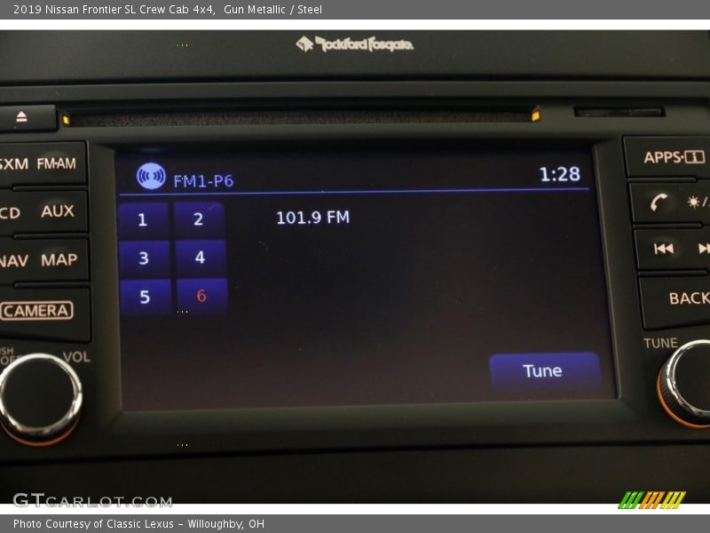 Gun Metallic / Steel 2019 Nissan Frontier SL Crew Cab 4x4