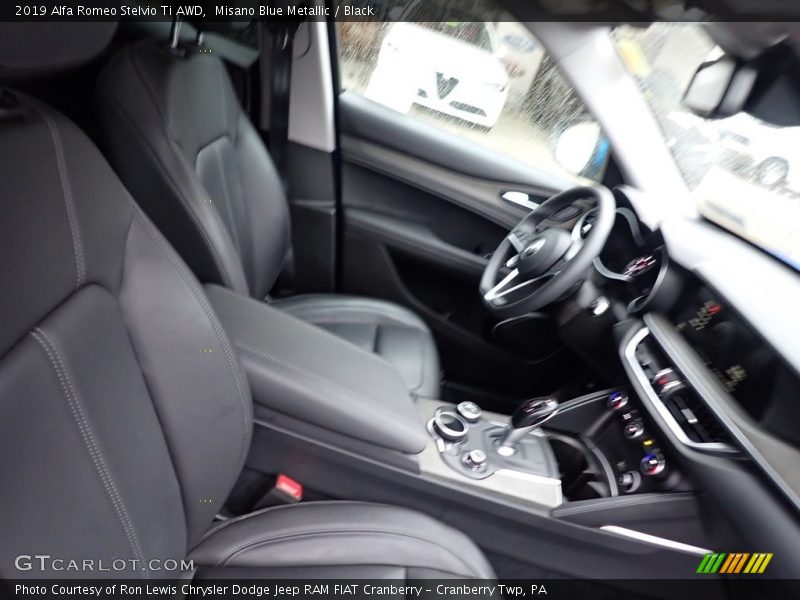 Misano Blue Metallic / Black 2019 Alfa Romeo Stelvio Ti AWD