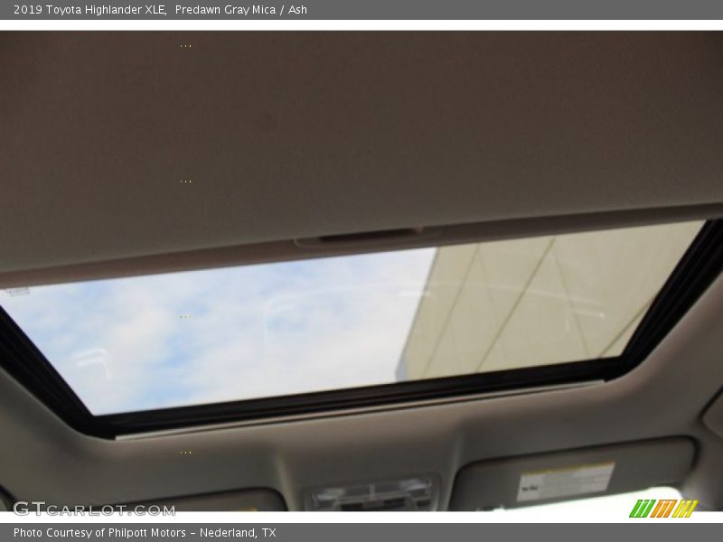 Predawn Gray Mica / Ash 2019 Toyota Highlander XLE