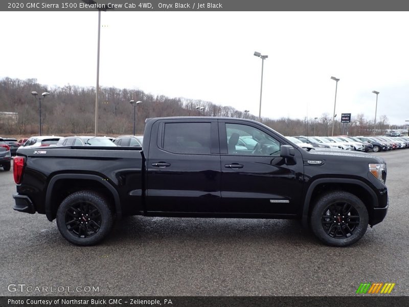  2020 Sierra 1500 Elevation Crew Cab 4WD Onyx Black
