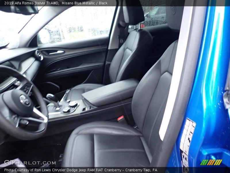 Misano Blue Metallic / Black 2019 Alfa Romeo Stelvio Ti AWD