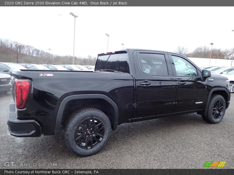  2020 Sierra 1500 Elevation Crew Cab 4WD Onyx Black