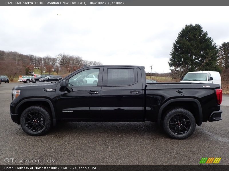 Onyx Black / Jet Black 2020 GMC Sierra 1500 Elevation Crew Cab 4WD