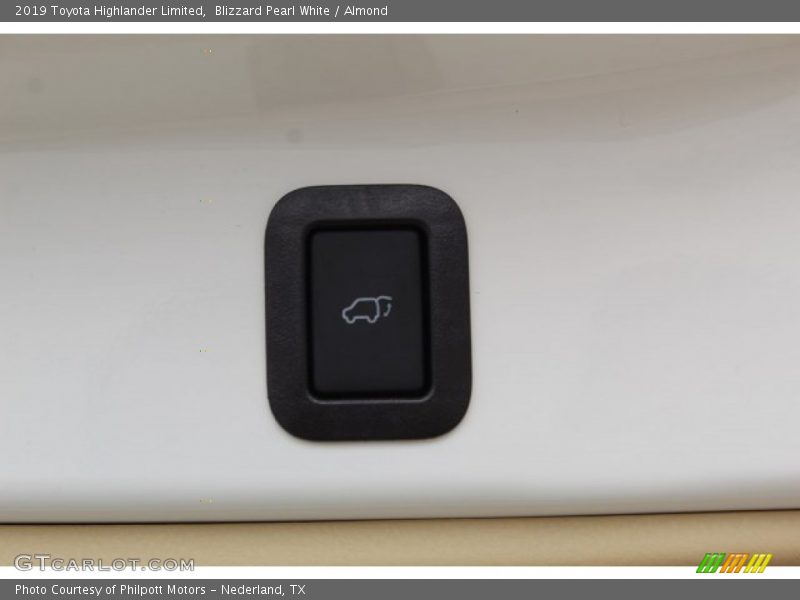 Blizzard Pearl White / Almond 2019 Toyota Highlander Limited