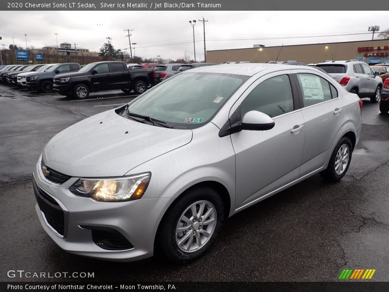  2020 Sonic LT Sedan Silver Ice Metallic