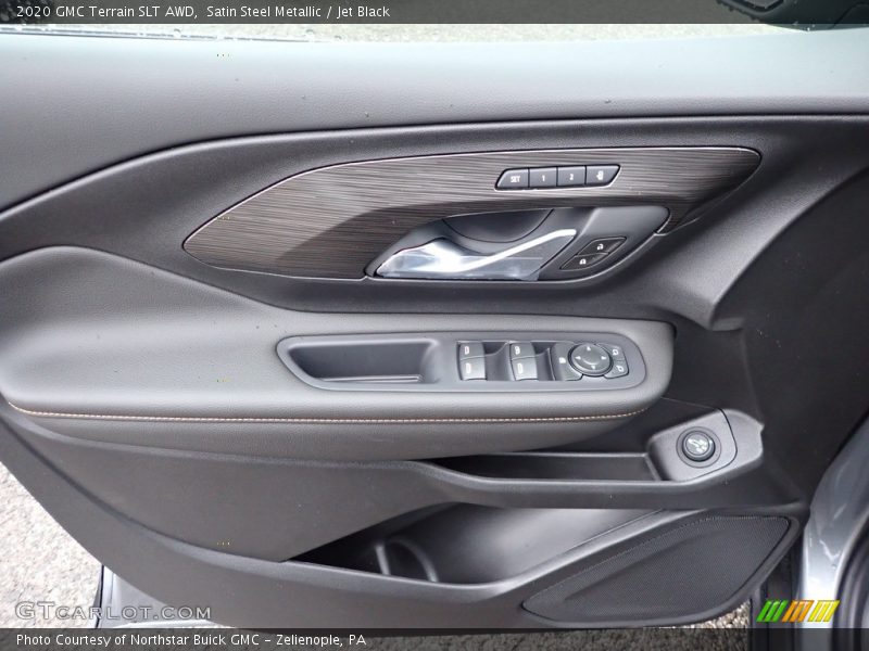 Satin Steel Metallic / Jet Black 2020 GMC Terrain SLT AWD