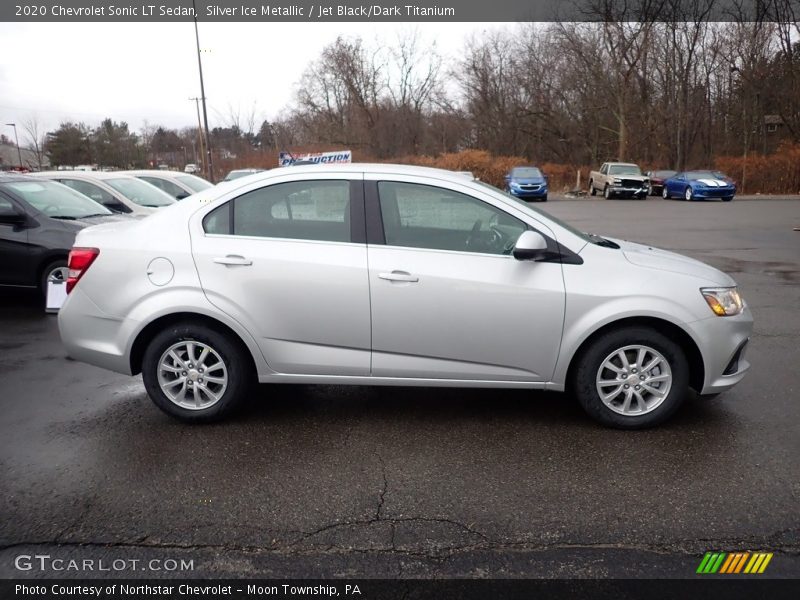  2020 Sonic LT Sedan Silver Ice Metallic