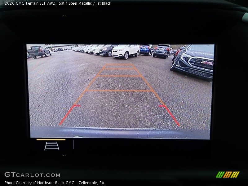 Satin Steel Metallic / Jet Black 2020 GMC Terrain SLT AWD