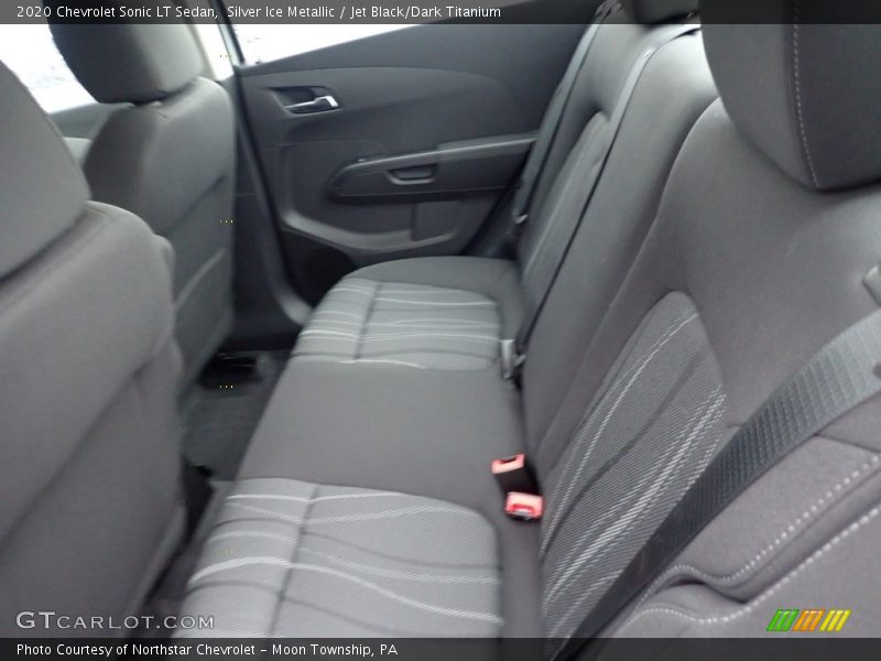 Silver Ice Metallic / Jet Black/Dark Titanium 2020 Chevrolet Sonic LT Sedan