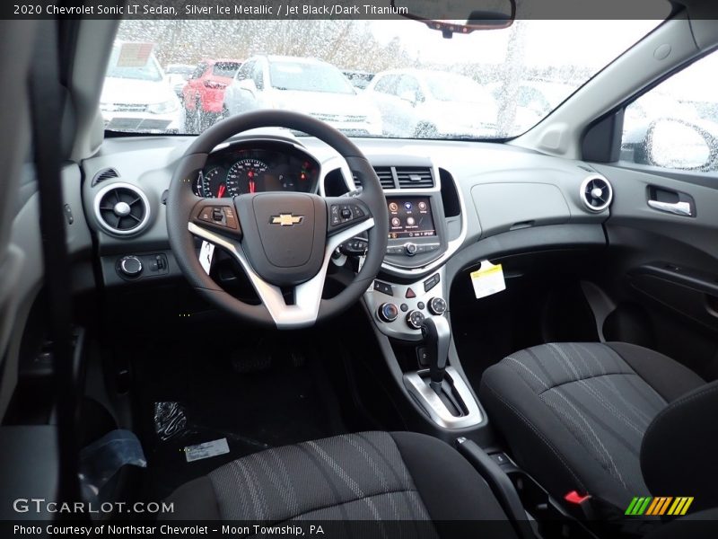  2020 Sonic LT Sedan Jet Black/Dark Titanium Interior