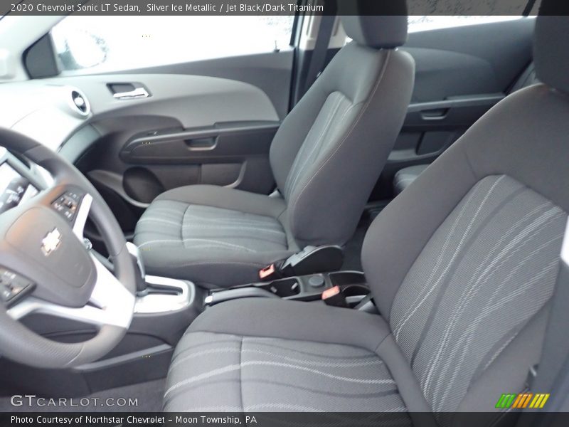 Silver Ice Metallic / Jet Black/Dark Titanium 2020 Chevrolet Sonic LT Sedan