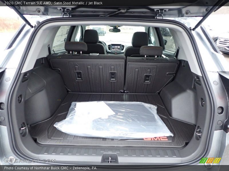 Satin Steel Metallic / Jet Black 2020 GMC Terrain SLE AWD