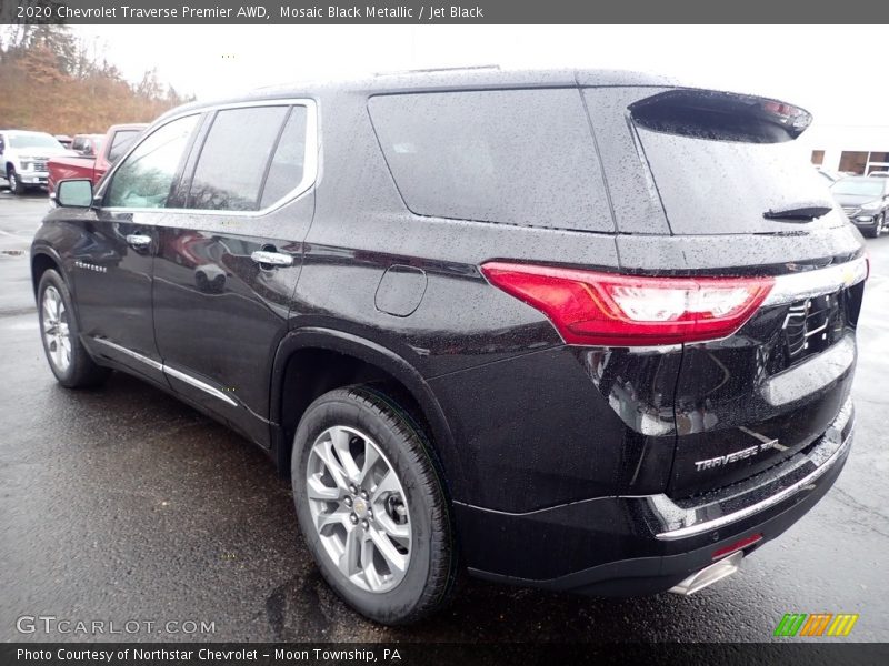 Mosaic Black Metallic / Jet Black 2020 Chevrolet Traverse Premier AWD