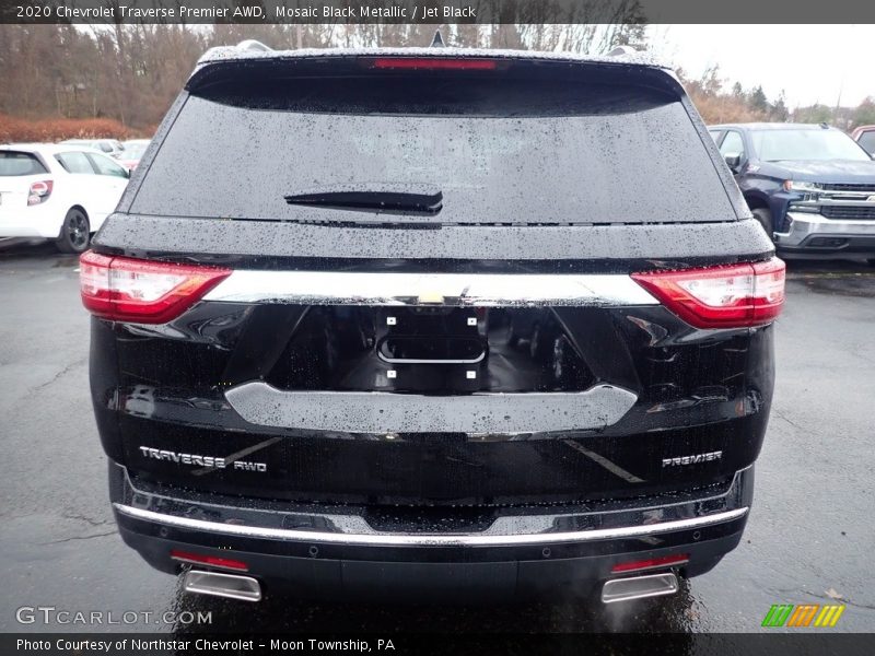 Mosaic Black Metallic / Jet Black 2020 Chevrolet Traverse Premier AWD